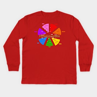 psychology graphic Kids Long Sleeve T-Shirt